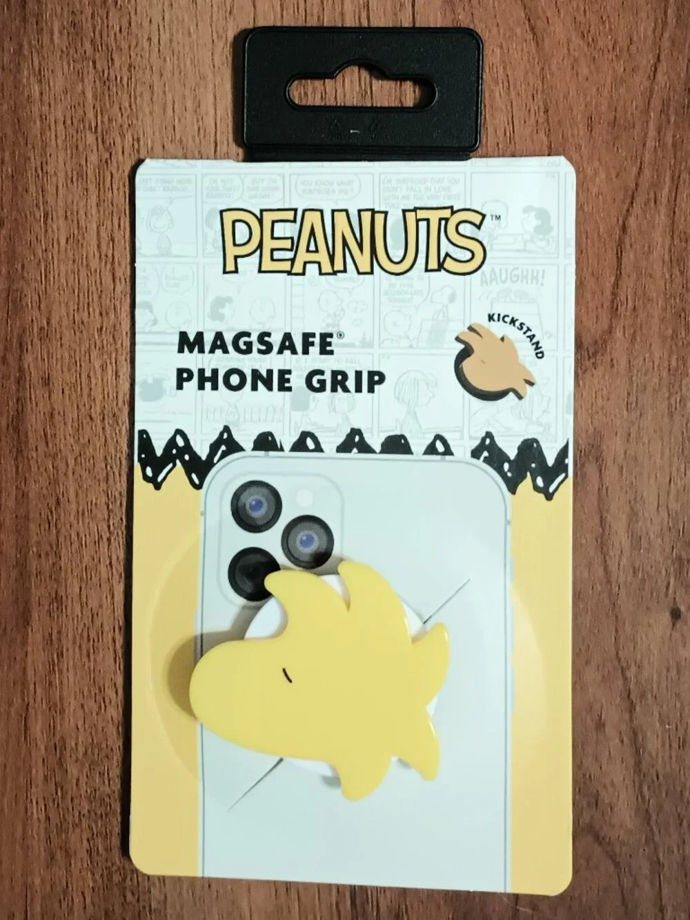 NWT ~ Peanuts Woodstock MagSafe Magnetic Phone Grip & Stand for Smartphones